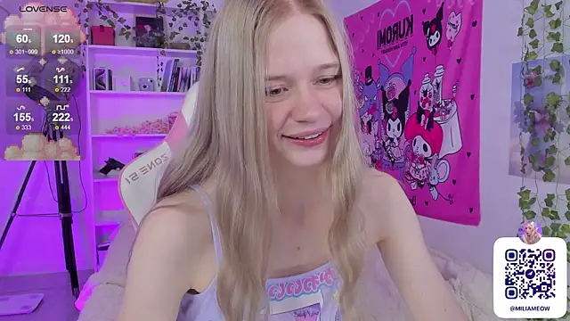 Snapshot of Milia_Parker chatting on February 2025 11:46:02 PM Milia Parker online show from February 2025 11:46:02 PM