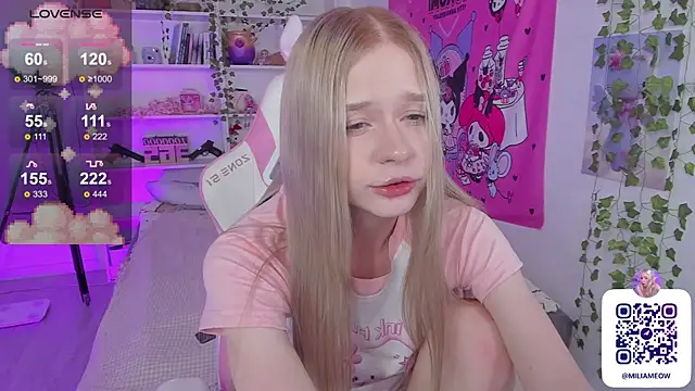 Snapshot of Milia_Parker chatting on February 2025 01:31:02 AM Milia Parker online show from February 2025 01:31:02 AM