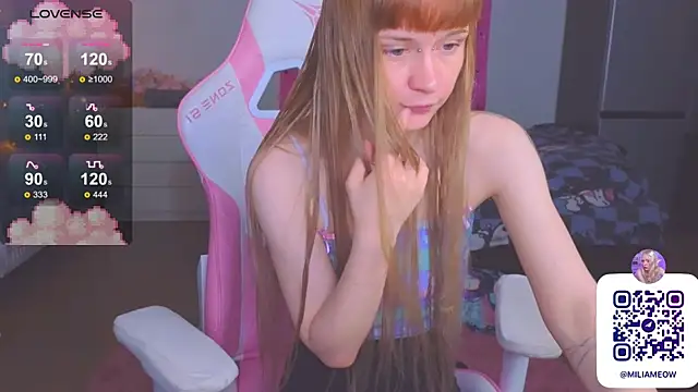 Milia Parker online show from November 2025 08:34:02 PM