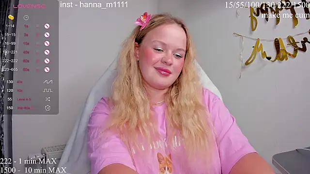HANNA MONTANAS online show from May 2026 07:00:01 PM