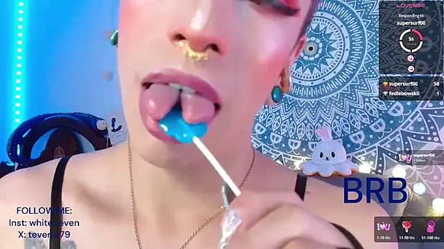 Snapshot of tevenwhiite chatting on January 2026 05:52:01 PM tevenwhiite online show from January 2026 05:52:01 PM