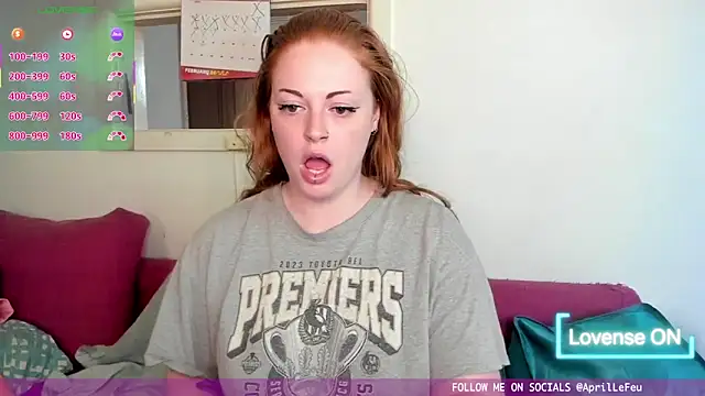 aaprill online show from February 2026 08:14:02 AM