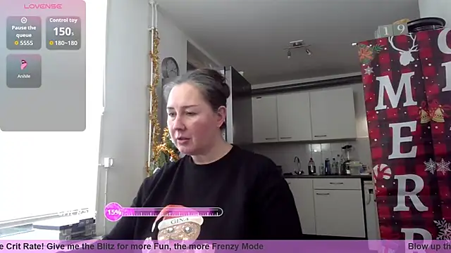 MilfGina online show from December 2025 12:18:01 PM