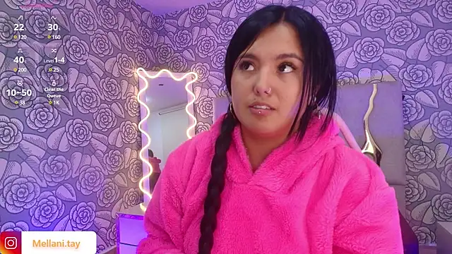 Snapshot of Mellani_tay chatting on March 2025 09:23:01 AM Mellani tay online show from March 2025 09:23:01 AM