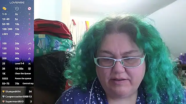 Snapshot of EmberCum chatting on October 2025 12:36:01 PM EmberCum online show from October 2025 12:36:01 PM