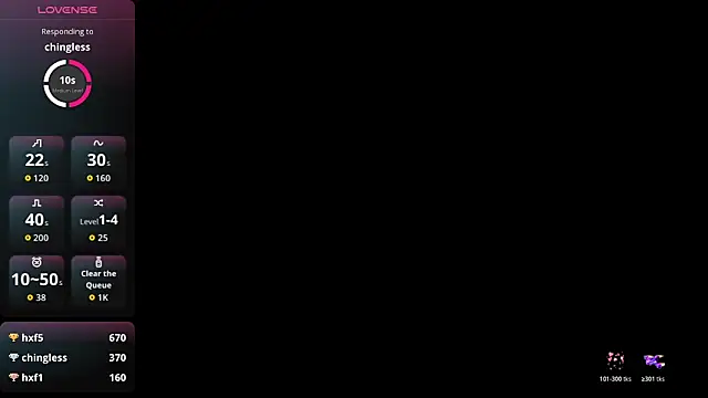 Lovensetest online show from April 2026 09:44:01 AM