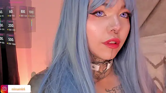NinaInk online show from October 2025 01:01:01 PM