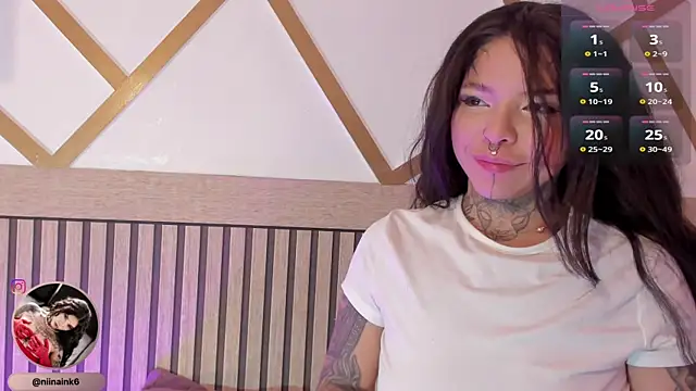 Snapshot of NinaInk chatting on January 2026 10:44:02 AM NinaInk online show from January 2026 10:44:02 AM