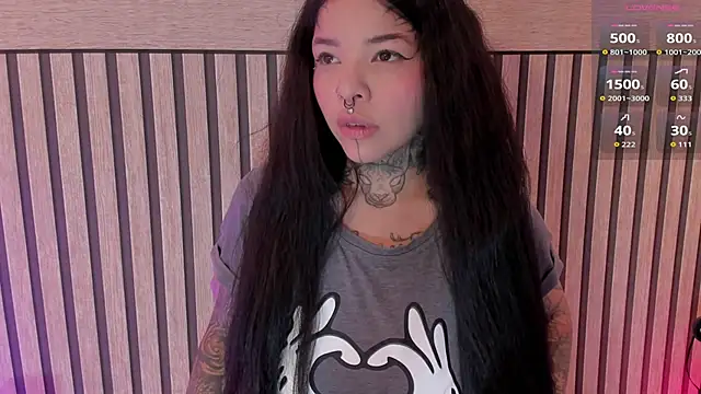 Snapshot of NinaInk chatting on January 2026 12:19:02 PM NinaInk online show from January 2026 12:19:02 PM