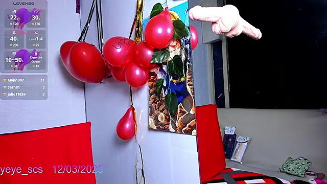 Snapshot of Yeye_scs chatting on March 2025 03:40:02 PM Yeye scs online show from March 2025 03:40:02 PM