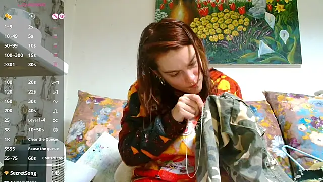 Sophie Bell online show from February 2025 10:53:02 PM