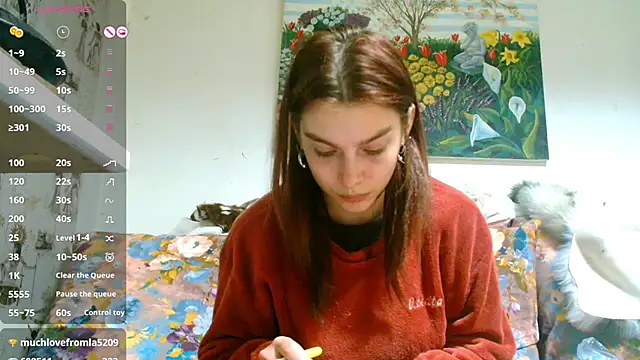Sophie Bell online show from March 2025 08:19:01 PM
