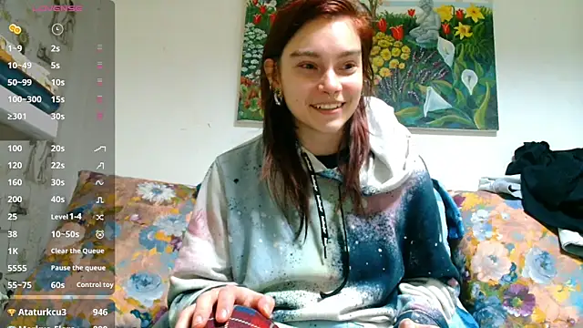 Sophie Bell online show from February 2025 06:51:01 PM