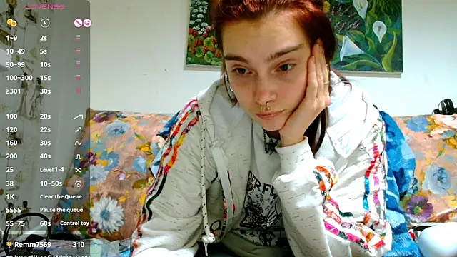 Sophie Bell online show from February 2025 09:19:01 PM