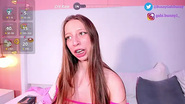 gabi bunny online show from March 2025 07:38:01 PM