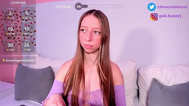 gabi bunny online show from February 2025 05:08:01 PM