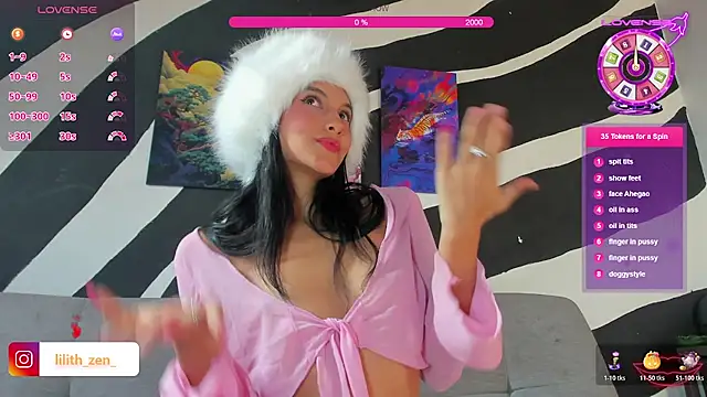 Lilith Zen online show from November 2025 01:26:02 PM