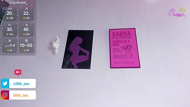 Lilith Zen online show from January 2026 05:27:02 PM