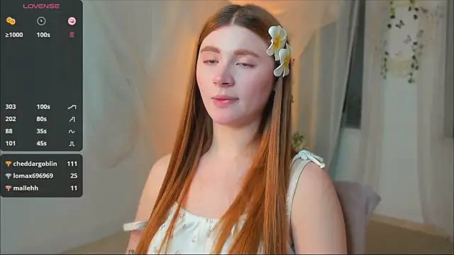 Freckle Diyana online show from February 2025 04:03:02 AM