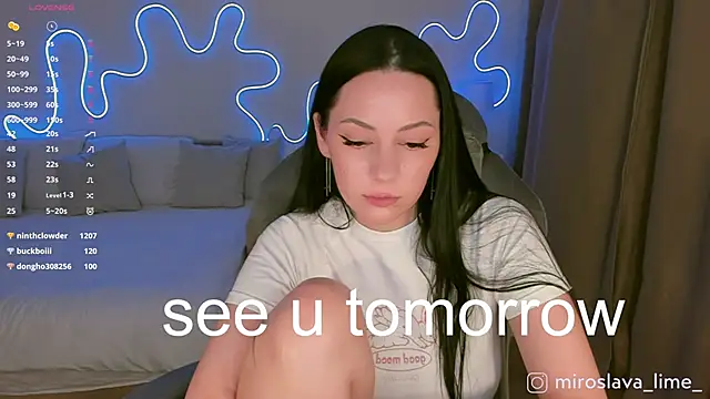 MiroslavaLime online show from January 2025 05:21:02 AM