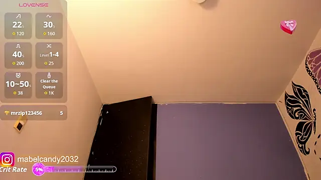 mabel candy online show from November 2025 05:29:01 PM