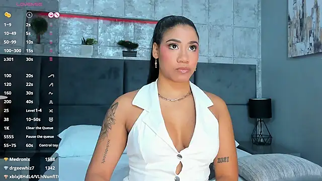 Salome Diaz  online show from February 2025 11:01:02 PM