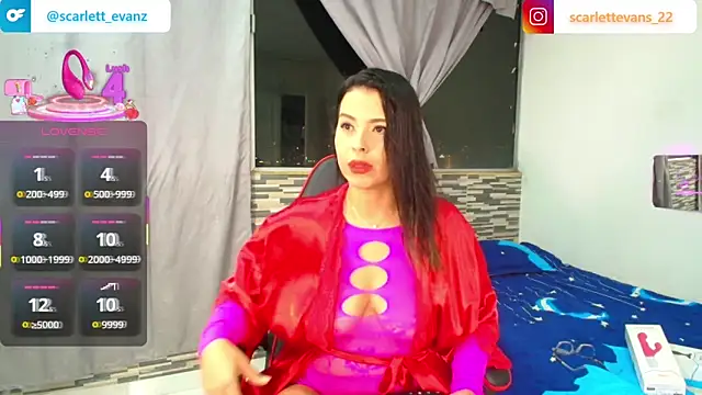 Scarlett Evanz online show from April 2026 12:56:01 AM