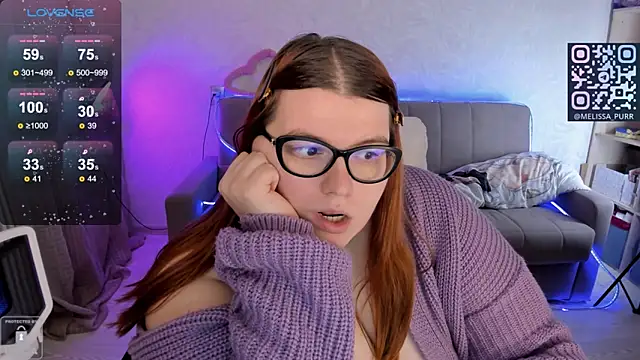 Melissa Purr online show from February 2025 12:11:01 AM