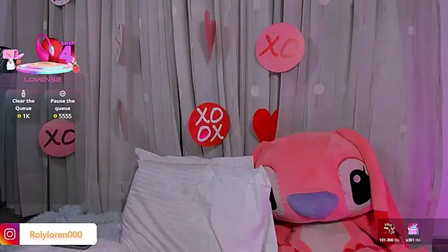 RolyLoren online show from March 2025 09:21:02 PM