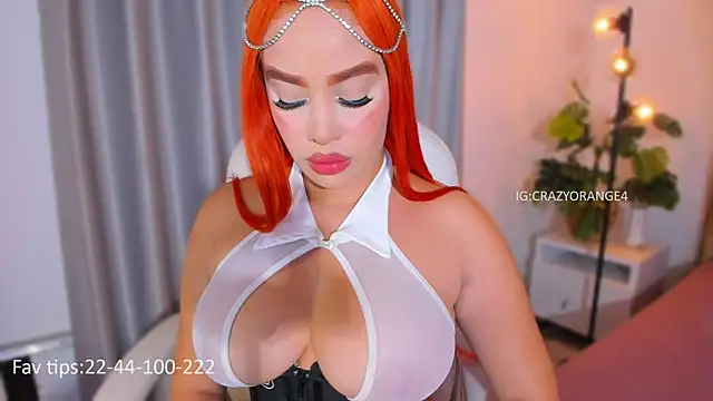 Snapshot of Crazyorange_ chatting on June 2026 10:23:01 AM Crazyorange online show from June 2026 10:23:01 AM
