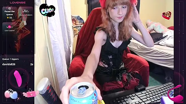 Snapshot of Rosieneko chatting on October 2025 08:02:02 AM Rosieneko online show from October 2025 08:02:02 AM