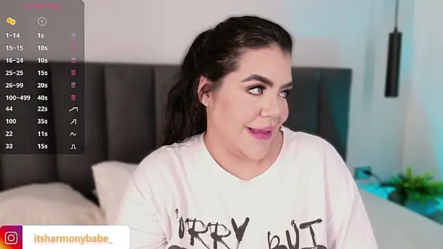 Harmonybabe  online show from February 2026 09:15:01 PM