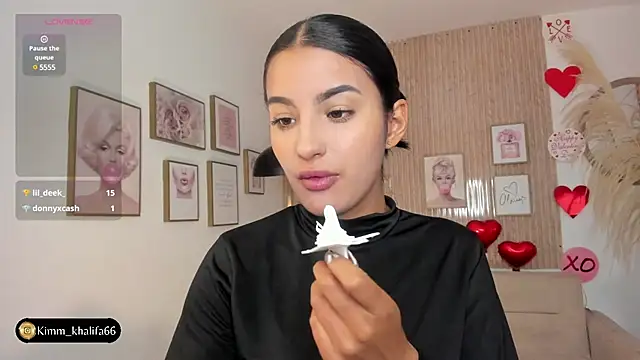 Kimm khalifa online show from February 2025 07:30:01 PM