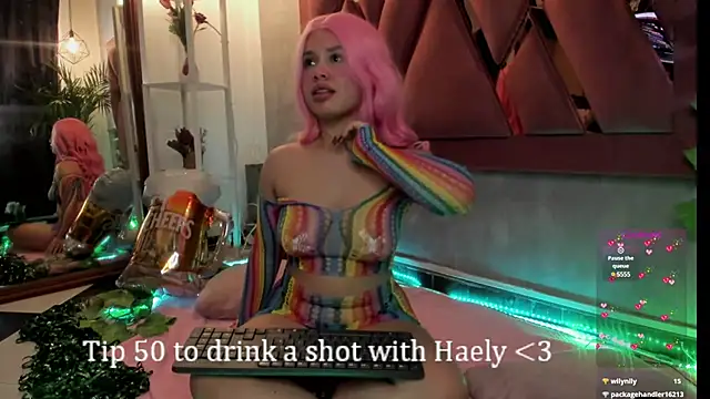 Haelycute online show from March 2025 04:34:02 PM