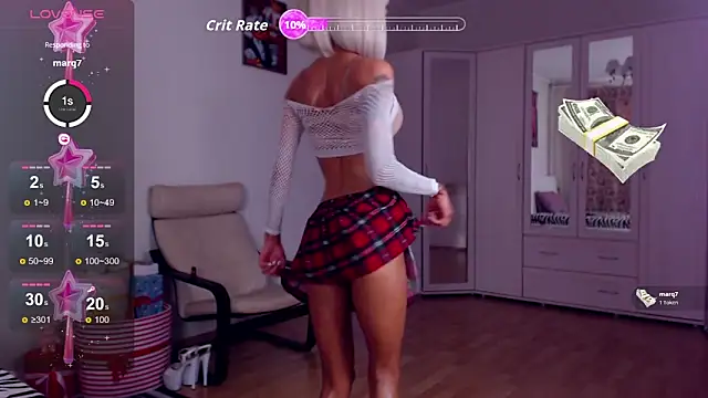 Sonja Stripper Ray online show from February 2026 12:23:01 PM