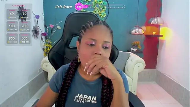 Melikasweetz online show from February 2026 04:51:01 PM