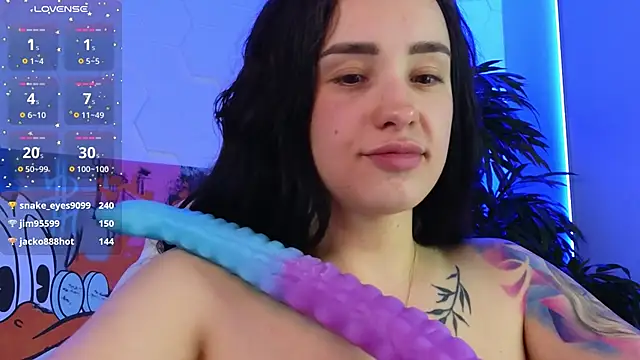 Snapshot of EvaCanton chatting on March 2025 05:34:02 PM EvaCanton online show from March 2025 05:34:02 PM