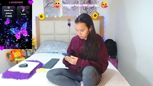 valentina hearts online show from January 2025 02:09:01 AM