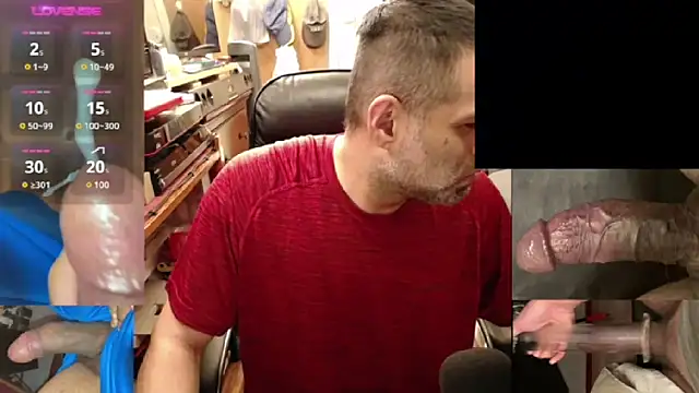 Snapshot of ClampMaster chatting on March 2025 12:49:02 AM ClampMaster online show from March 2025 12:49:02 AM