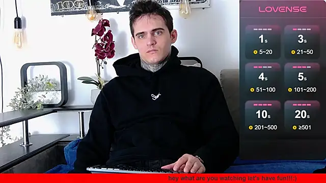 Snapshot of CarterCole chatting on March 2025 01:18:02 PM CarterCole online show from March 2025 01:18:02 PM