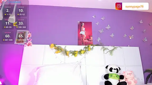 SunnyPage online show from November 2025 01:37:02 PM