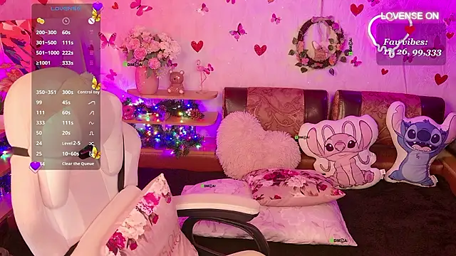 Miss SweetPeach online show from February 2026 09:25:01 PM