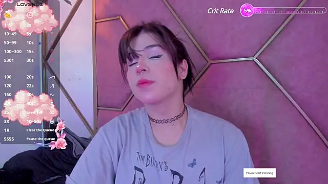 Snapshot of Yuri_Stars chatting on February 2025 02:09:02 PM Yuri Stars online show from February 2025 02:09:02 PM
