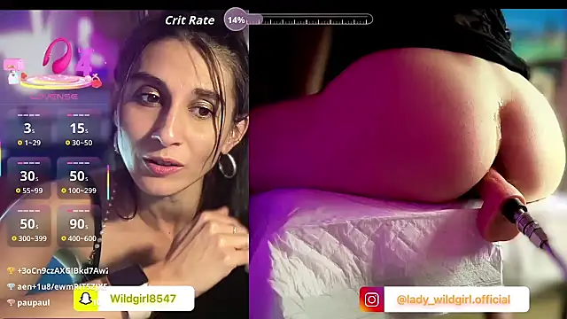 Snapshot of WildgirlShow chatting on May 2026 09:34:01 PM WildgirlShow online show from May 2026 09:34:01 PM