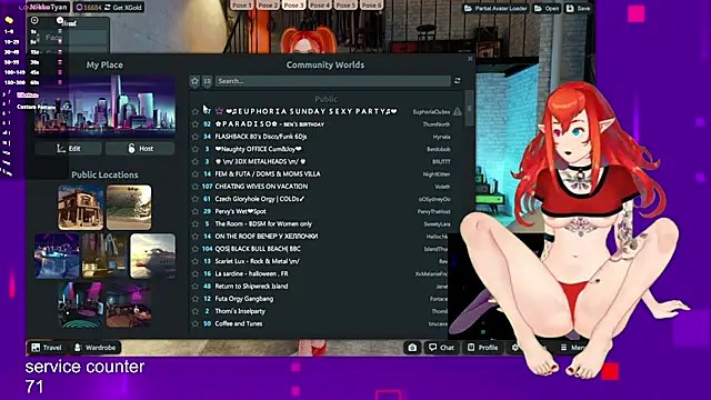 NikkoTyan online show from November 2025 02:33:01 PM