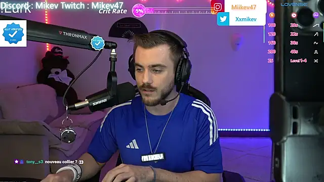 Mikev online show from April 2026 06:03:01 PM