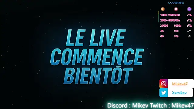 Mikev online show from November 2025 07:03:01 PM