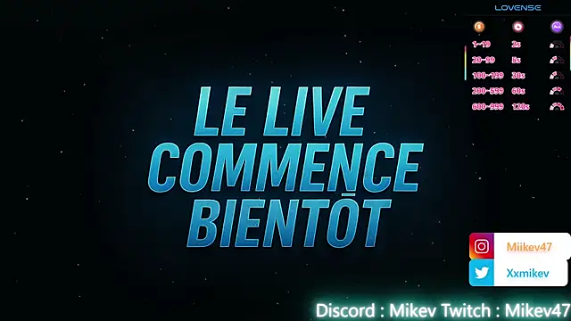 Mikev online show from October 2025 06:00:01 PM