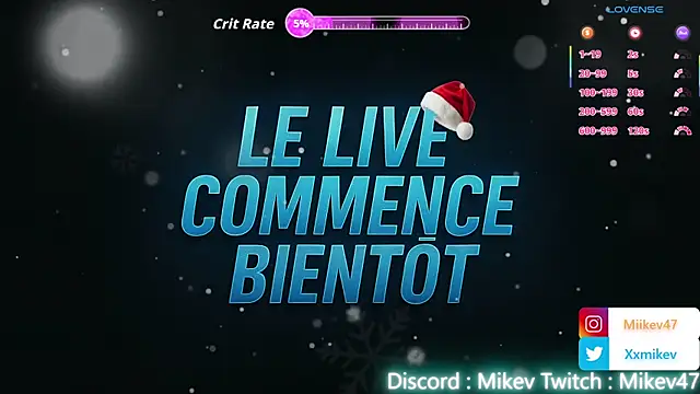 Snapshot of Mikev chatting on December 2025 07:03:02 PM Mikev online show from December 2025 07:03:02 PM