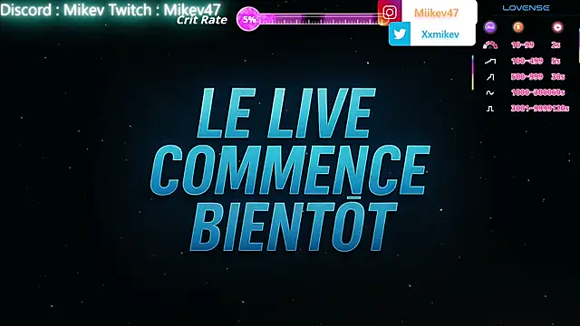 Mikev online show from March 2026 07:01:01 PM